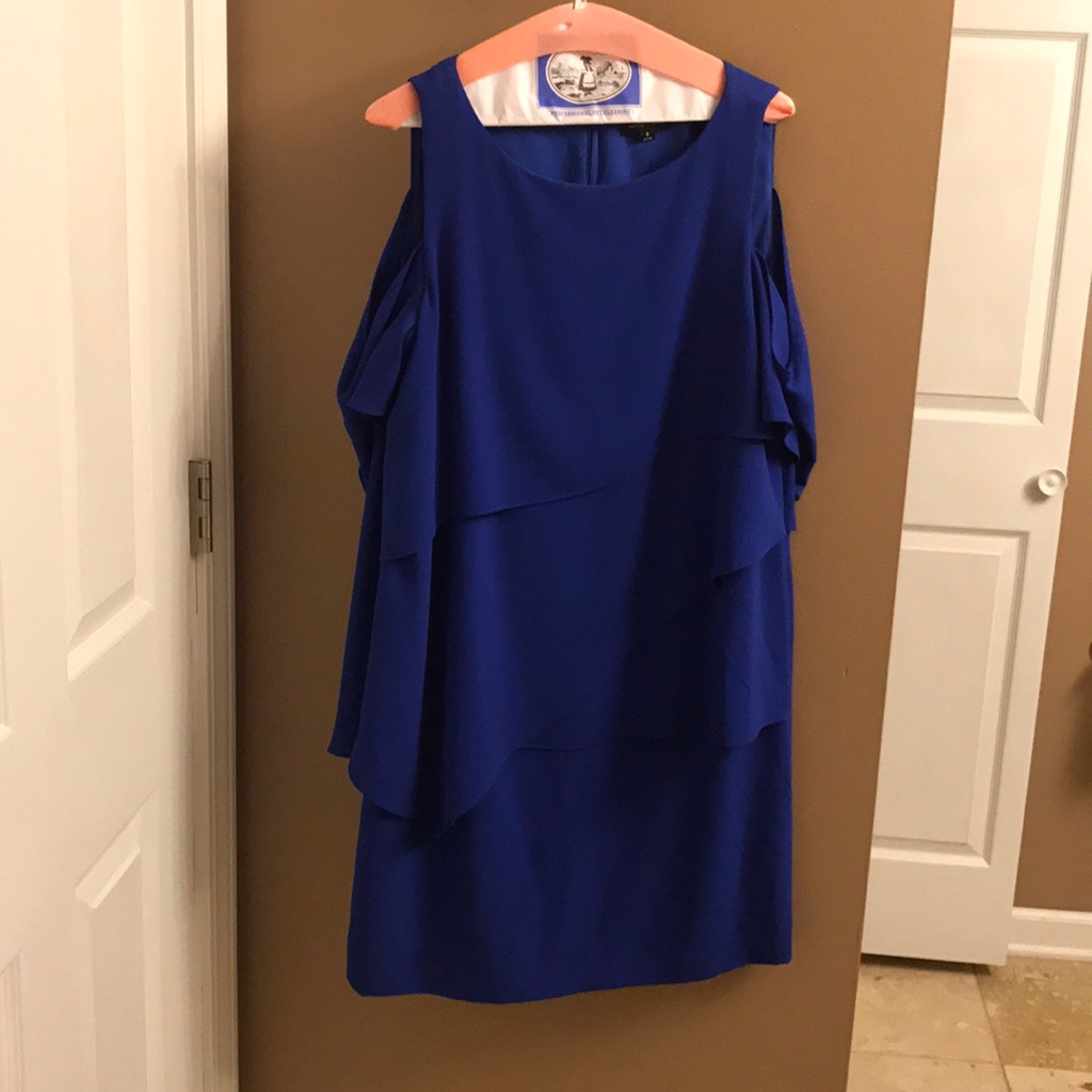 Tahari Blue Dress